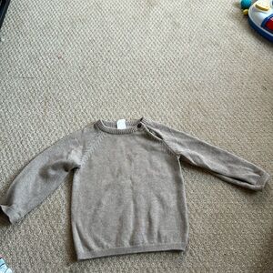H&M 18m Tan sweater